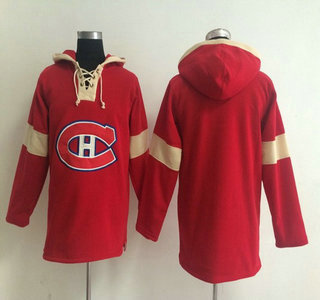2014 Old Time Hockey Montreal Canadiens Blank Red Hoody