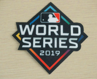 2019 MLB World Series Patch 1