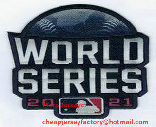 2021 MLB World Series Patch
