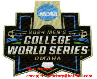 2024 NCAA Men's College World Series Omaha Jersey Patch