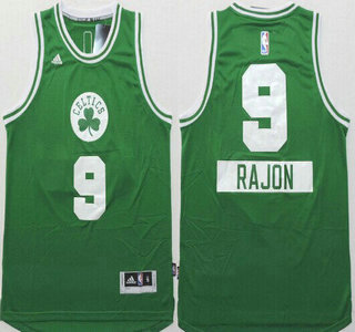 Boston Celtics #9 Rajon Rondo Revolution 30 Swingman 2014 Christmas Day Green Jersey