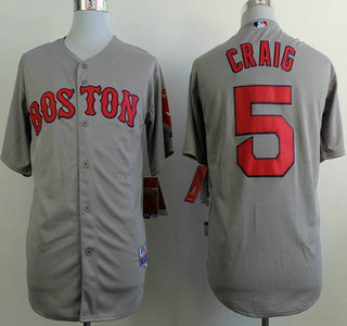 Boston Red Sox #5 Allen Craig 2014 Grey Jersey