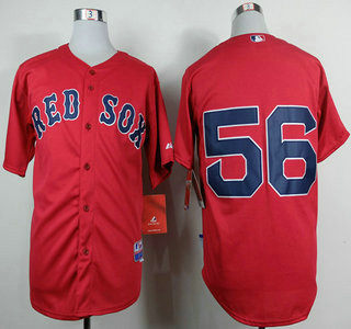 Boston Red Sox #56 Joe Kelly 2014 Red Jersey