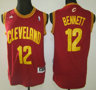 Cleveland Cavaliers #12 Anthony Bennett Red Revolution 30 NBA Jersey