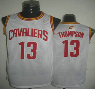 Cleveland Cavaliers #13 Tristan Thompson White Revolution 30 Authentic Jersey