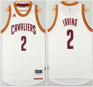 Cleveland Cavaliers #2 Kyrie Irving 2015 New Style White Revolution 30 Swingman Jersey