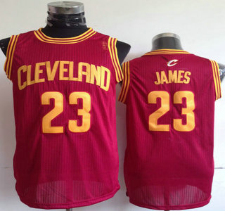 Cleveland Cavaliers #23 LeBron James Red Revolution 30 Authentic Jersey