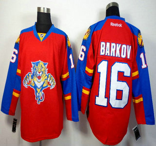 Florida Panthers #16 Aleksander Barkov Red Jersey