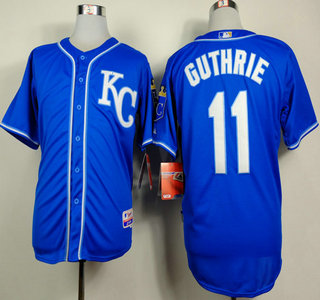 Kansas City Royals #11 Jeremy Guthrie 2014 Blue Jersey