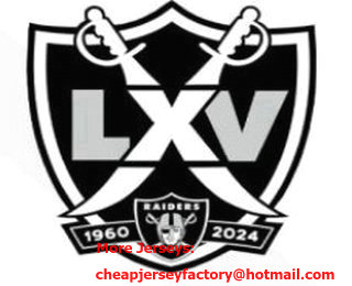 Las Vegas Raiders 65TH Season Patch