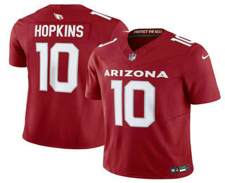 Men's Arizona Cardinals #10 DeAndre Hopkins Red 2023 FUSE Vapor FUSE Limited Stitched Jersey