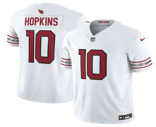 Men's Arizona Cardinals #10 DeAndre Hopkins White 2023 FUSE Vapor FUSE Limited Stitched Jersey