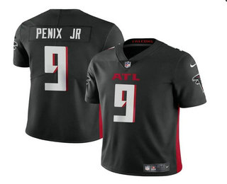 Men's Atlanta Falcons #9 Michael Penix Jr Black 2024 Vapor Untouchable Limited Stitched Jersey