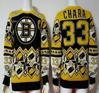 Men's Boston Bruins #33 Zdeno Chara Multicolor NHL Sweater