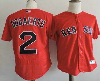 Men's Boston Red Sox #2 Xander Bogaerts Red 2016 Flexbase Baseball Jersey