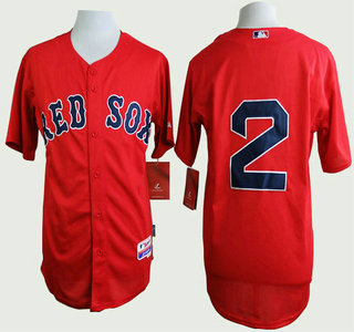 Men's Boston Red Sox #2 Xander Bogaerts Red Jersey