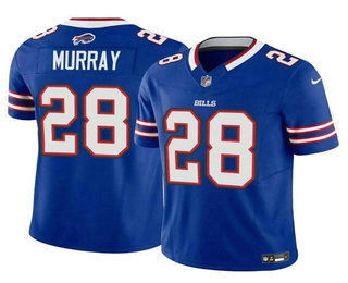 Men's Buffalo Bills #28 Latavius Murray Blue 2023 FUSE Vapor Limited Football Stitched Jersey