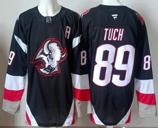 Men's Buffalo Sabres #89 Alex Tuch Black Authentic Jersey
