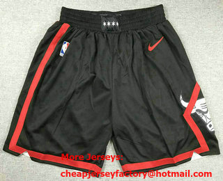 Men's Chicago Bulls Black 2023 City Icon Swingman Shorts