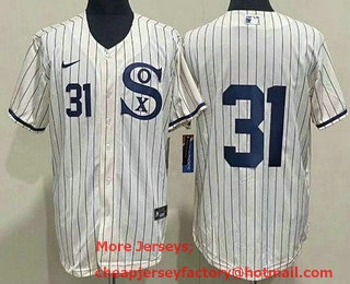 Men's Chicago White Sox #31 Liam Hendriks Cream 2021 Field of Dreams Authentic Jersey