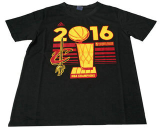Men's Cleveland Cavaliers 2016 NBA Champions Black T Shirt