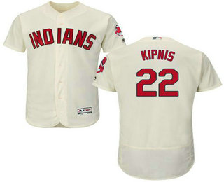 Men's Cleveland Indians #22 Jason Kipnis Cream 2016 Flexbase Baseball Jersey