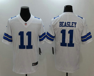 Men's Dallas Cowboys #11 Cole Beasley White 2017 Vapor Untouchable Stitched NFL Nike Limited Jersey