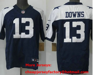 Men's Dallas Cowboys #13 Caleb Downs Limited Navy Alternate FUSE Jersey