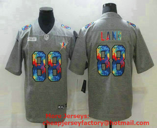 Men's Dallas Cowboys #88 CeeDee Lamb 2020 Grey Crucial Catch Limited Stitched NFL Jersey