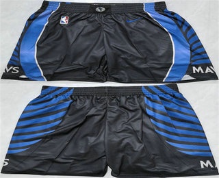 Men's Dallas Mavericks Black Swingman Shorts