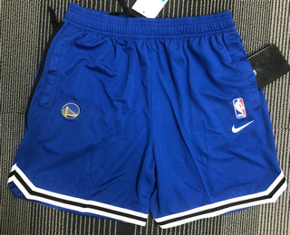 Men's Golden State Warriors Blue Basketball Training Shorts