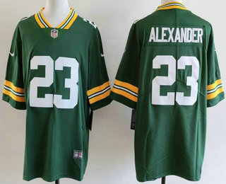 Men's Green Bay Packers #23 Jaire Alexander Limited Green Vapor Jersey