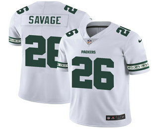 Men's Green Bay Packers #26 Darnell Savage Jr White 2019 NEW Vapor Untouchable Stitched NFL Nike Limited Jersey