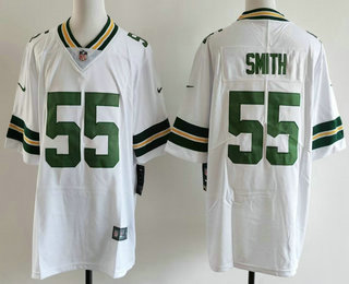 Men's Green Bay Packers #55 ZaDarius Smith Limited White Vapor Jersey