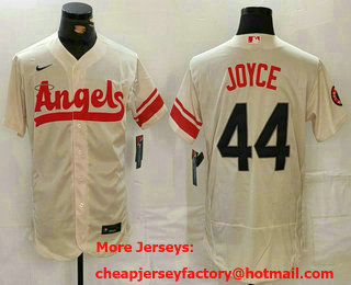 Men's Los Angeles Angels #44 Ben Joyce 2022 Cream City Connect Flex Base Stitched Jersey