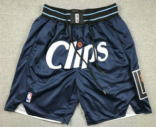 Men's Los Angeles Clippers Navy 2023 City Icon Swingman Shorts