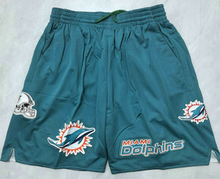 Men's Miami Dolphins Green Just Don Shorts