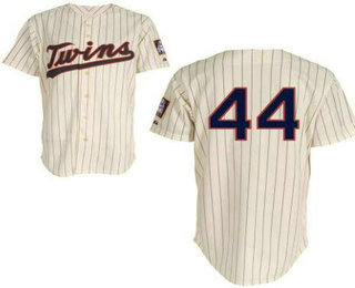 Men's Minnesota Twins #44 Kyle Gibson Cream Stitched Baseball Jersey