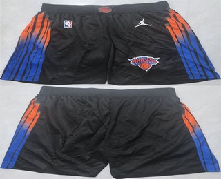 Men's New Yok Knicks Black Shorts