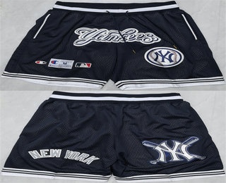 Men's New Yok Yankees Navy Shorts