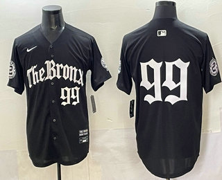 Men's New York Yankees #99 Aaron Judge Black Vapor Premier Limited Stitched Baseball Jersey