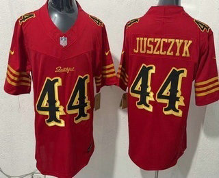 Men's San Francisco 49ers #44 Kyle Juszczyk Limited Red Rivalries FUSE Vapor Jersey