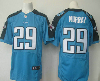 Men's Tennessee Titans #29 DeMarco Murray Light Blue Team Color NFL Nike Elite Jersey