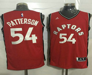 Men's Toronto Raptors #54 Patrick Patterson Revolution 30 Swingman New Red Jersey