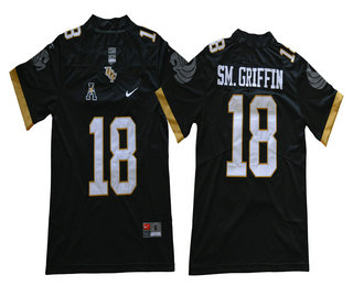 Men's UCF Knights #18 Shaquem Griffin Black Stitched College Football Nike NCAA Jersey