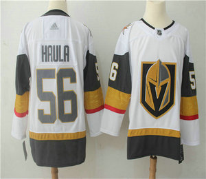 Men's Vegas Golden Knights #56 Erik Haula White 2017-2018 Hockey Stitched NHL Jersey