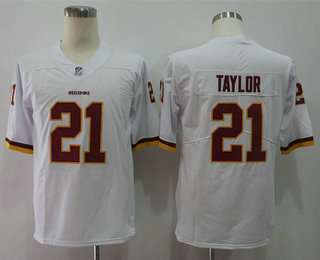 Men's Washington Redskins #21 Sean Taylor White 2017 Vapor Untouchable Stitched NFL Nike Limited Jersey