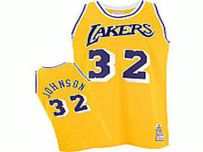 Mitchell & Ness Los Angeles Lakers Magic Johnson 1984-85 Home Jersey