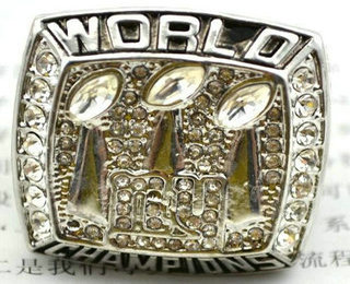 NFL New York Giants World Champions Silver Ring_2