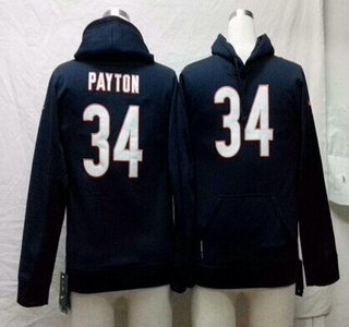 Nike Chicago Bears #34 Walter Payton Blue Kids Hoody
